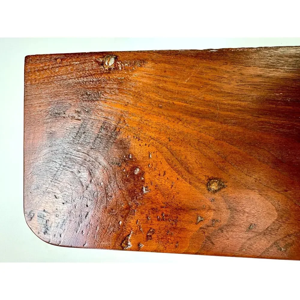 Victorian Folk Wall Shelf with Architectural Corbel Form